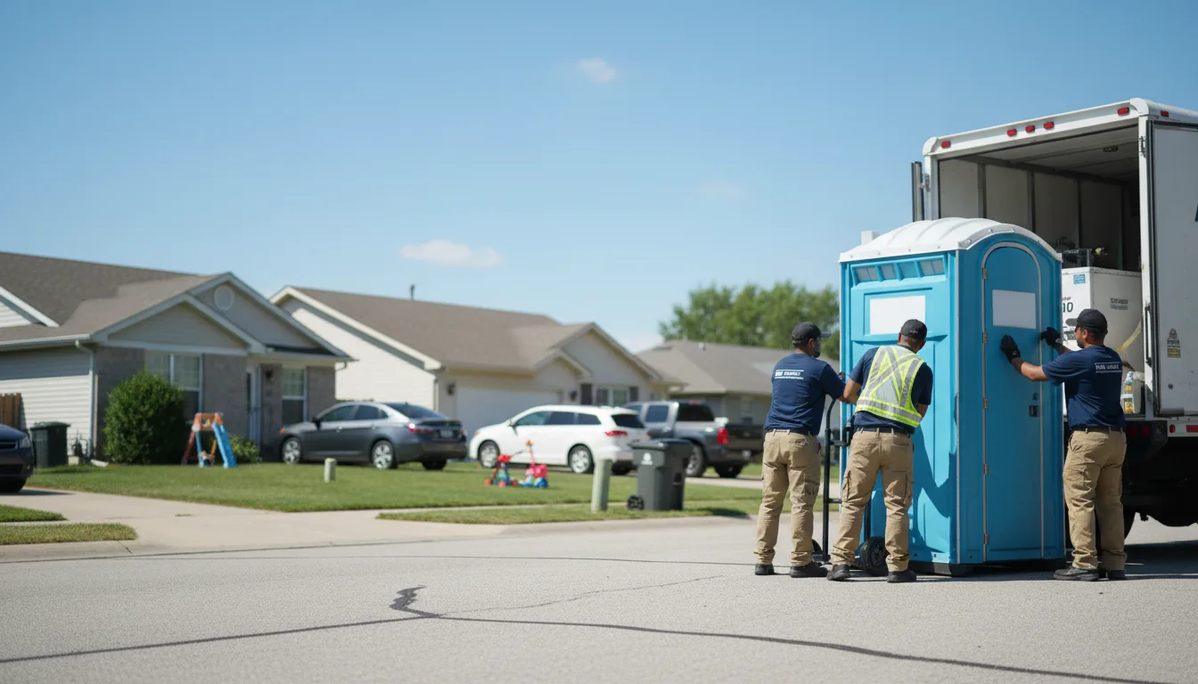 Standard Porta Potty Rentals in Stanford, IL near me